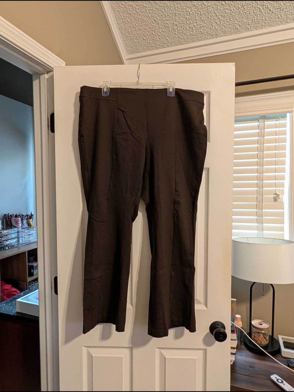 INC International Concepts Brown Women's Flare Dress Pants Size 20W